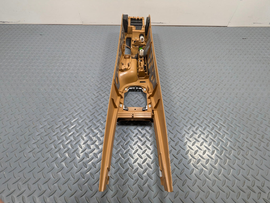06 - 08 OEM PORSCHE CAYMAN FRONT CENTER CONSOLE ARMREST STORAGE BEIGE