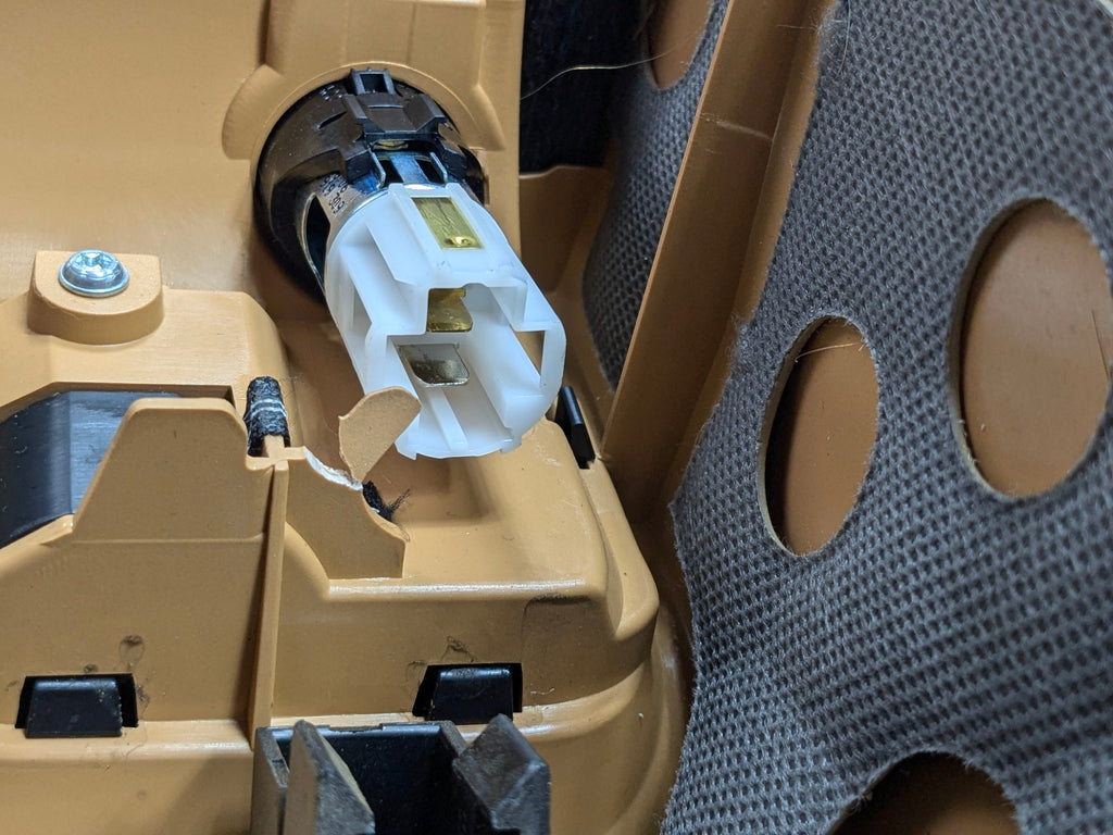 06 - 08 OEM PORSCHE CAYMAN FRONT CENTER CONSOLE ARMREST STORAGE BEIGE