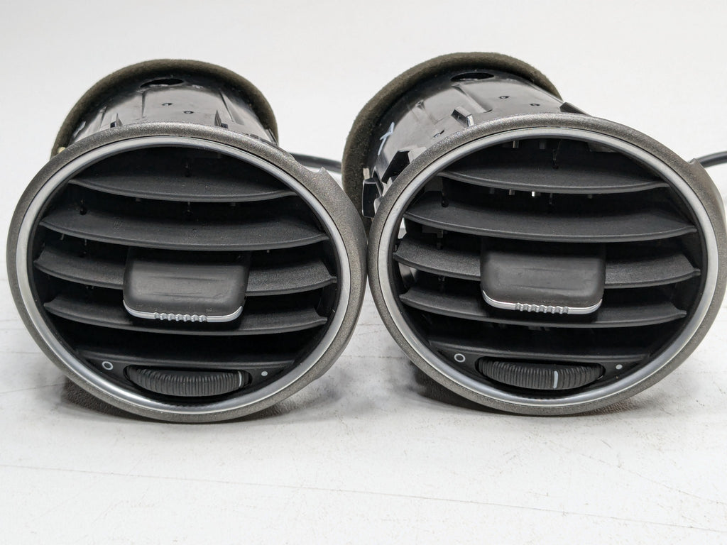 2006 - 2008 OEM PORSCHE CAYMAN CENTER DASH AIR VENT GRILLE PAIR SET