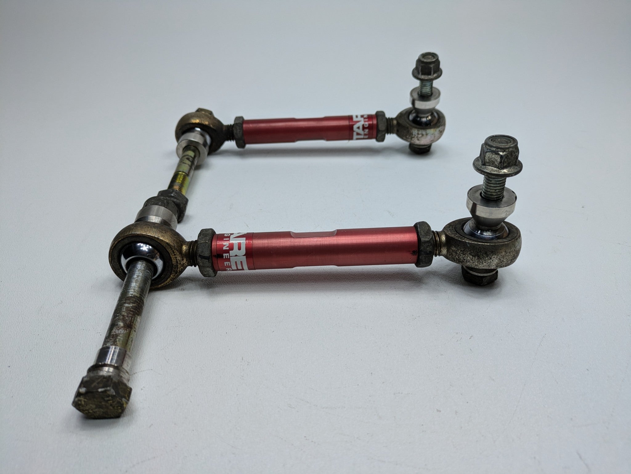 2006 - 2008 OEM PORSCHE CAYMAN FRONT LEFT AND RIGHT TARETT SWAY BAR END LINK
