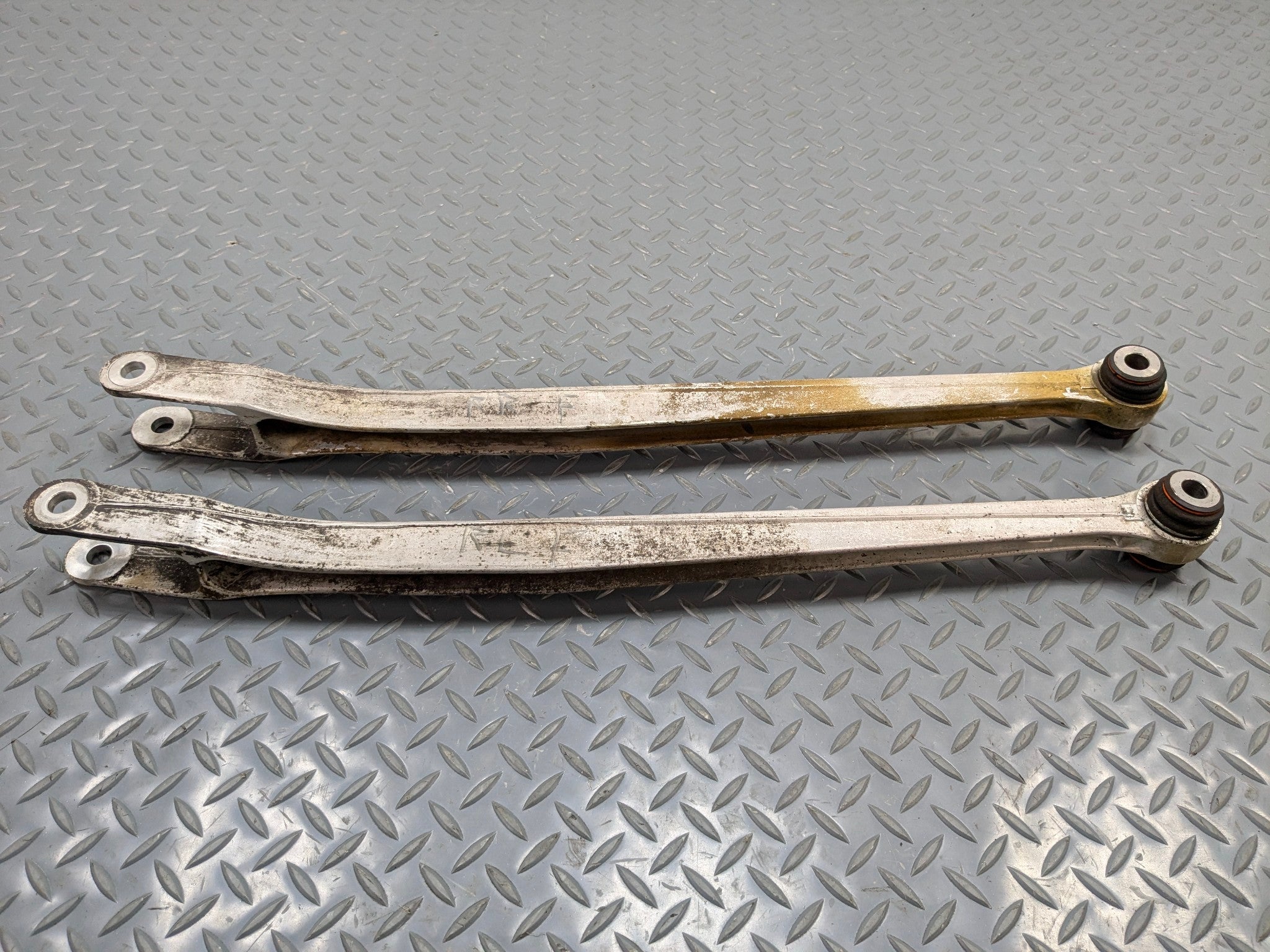 2006 - 2008 OEM PORSCHE CAYMAN REARWARD LOWER CONTROL ARM ONE PAIR