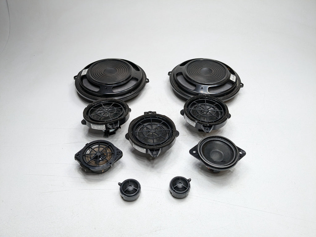 2006 - 2008 OEM PORSCHE CAYMAN FRONT AND REAR AUDIO SOUND SYSTEM SPEAKER SET