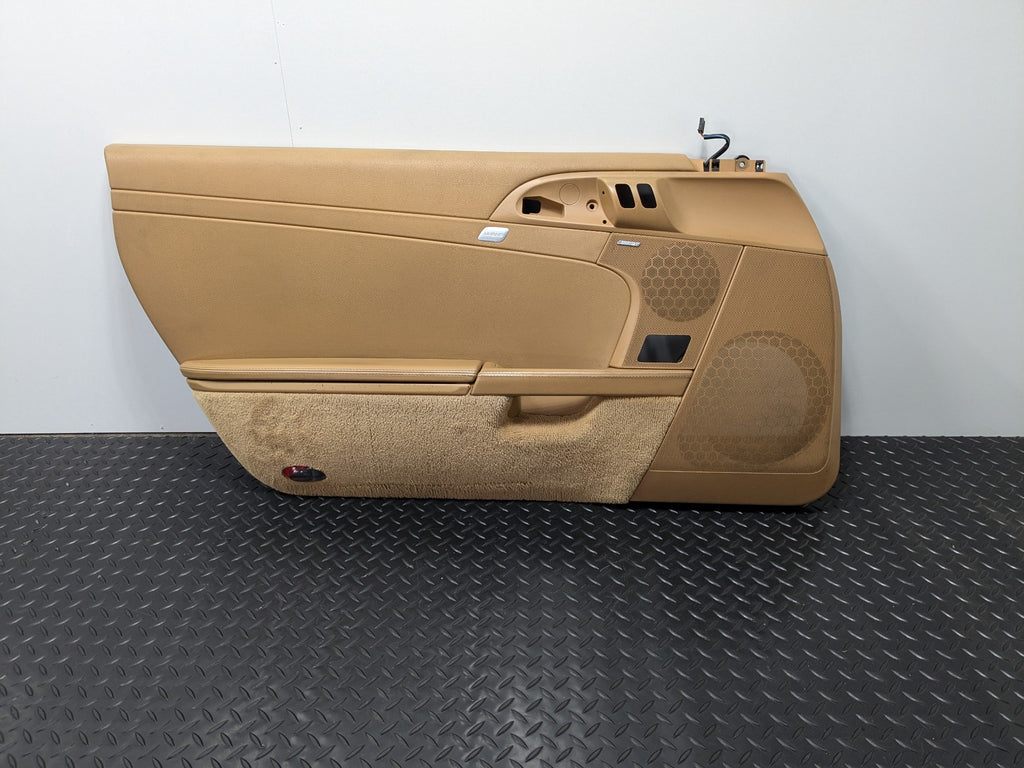2006 - 2008 OEM PORSCHE CAYMAN LEFT DRIVER SIDE INTERIOR DOOR PANEL LEATHERETTE