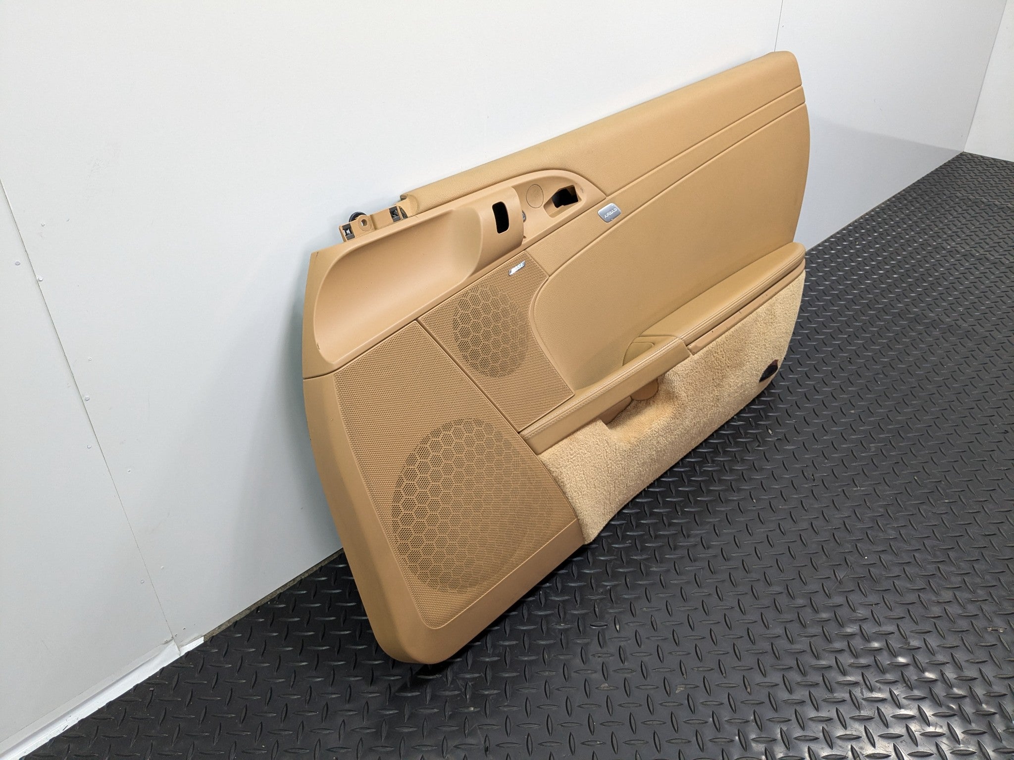 06 - 08 OEM PORSCHE CAYMAN RIGHT PASSENGER SIDE INTERIOR DOOR PANEL LEATHERETTE