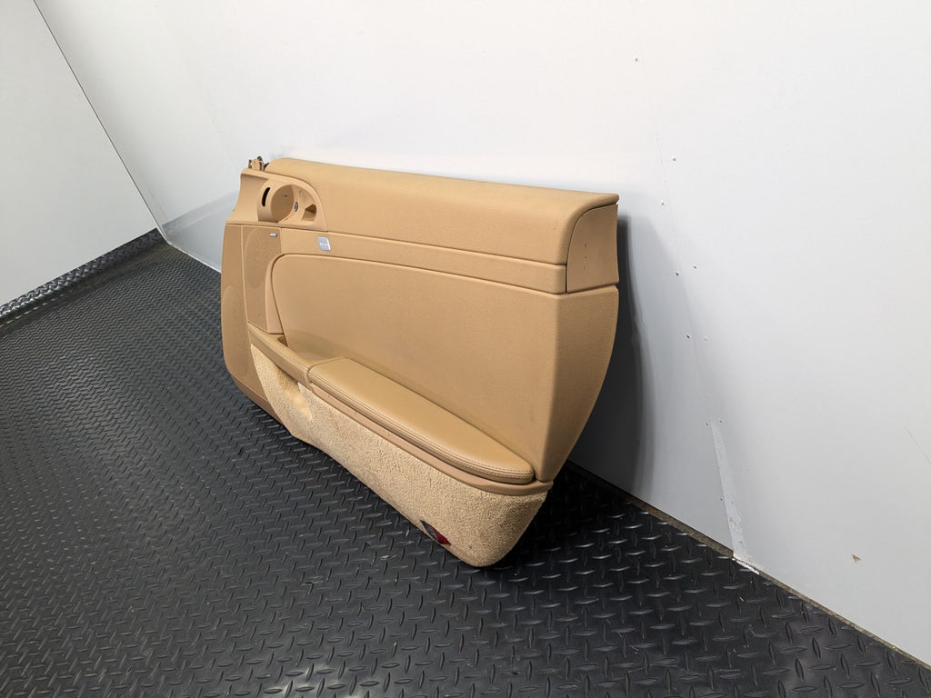 06 - 08 OEM PORSCHE CAYMAN RIGHT PASSENGER SIDE INTERIOR DOOR PANEL LEATHERETTE