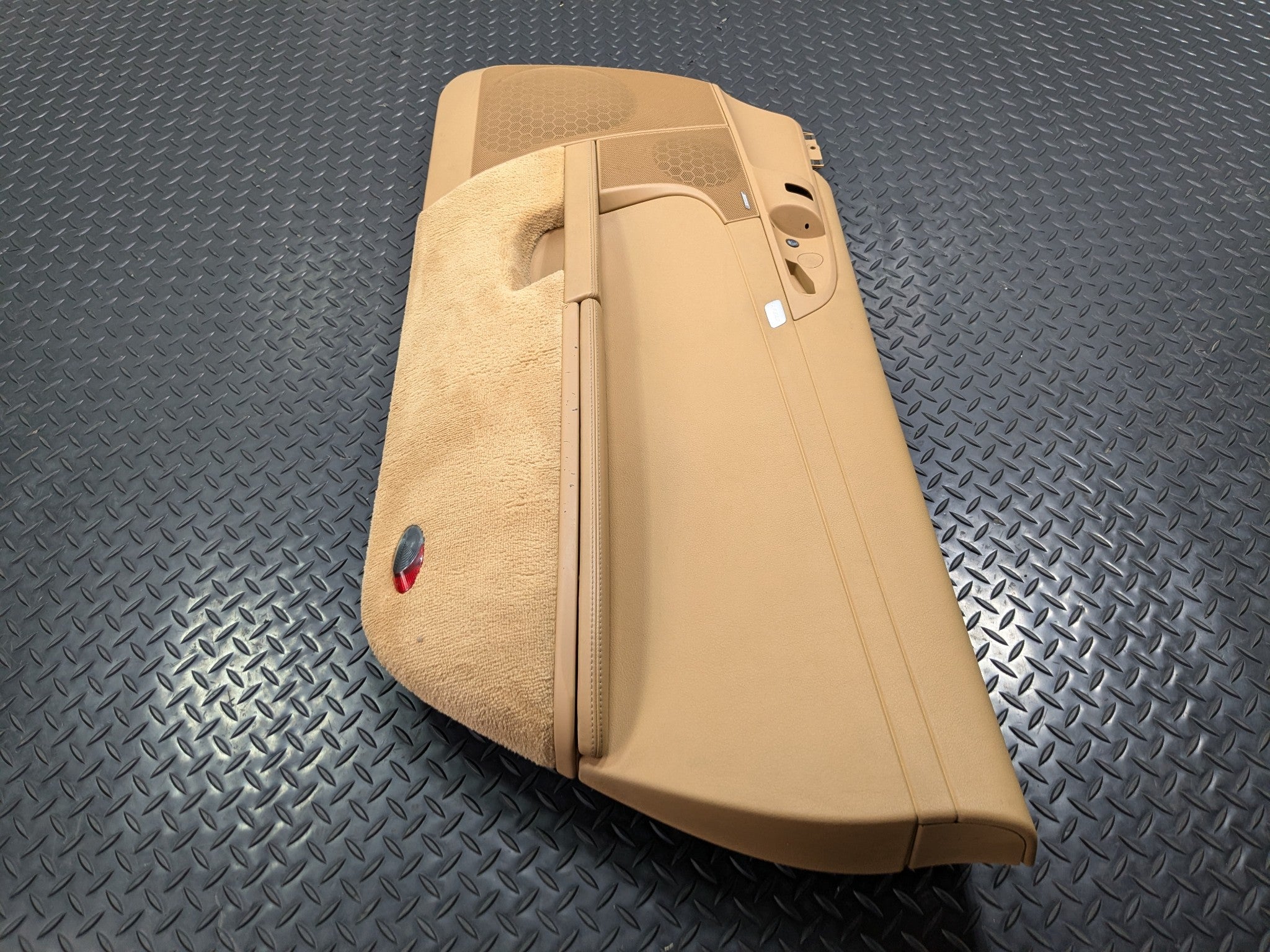 06 - 08 OEM PORSCHE CAYMAN RIGHT PASSENGER SIDE INTERIOR DOOR PANEL LEATHERETTE