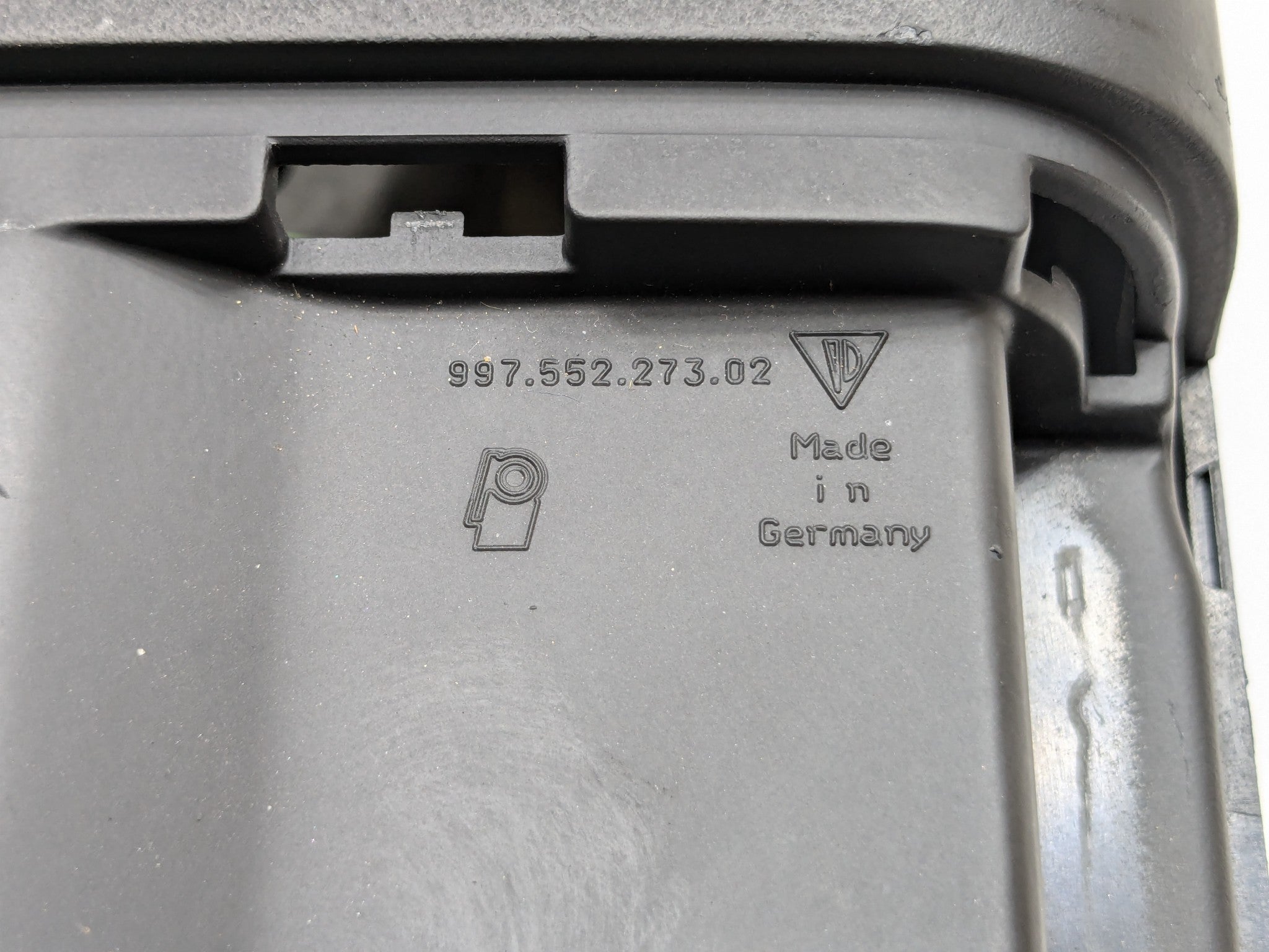 2006 - 2008 OEM PORSCHE CAYMAN UPPER STEERING COLUMN COVER BLACK