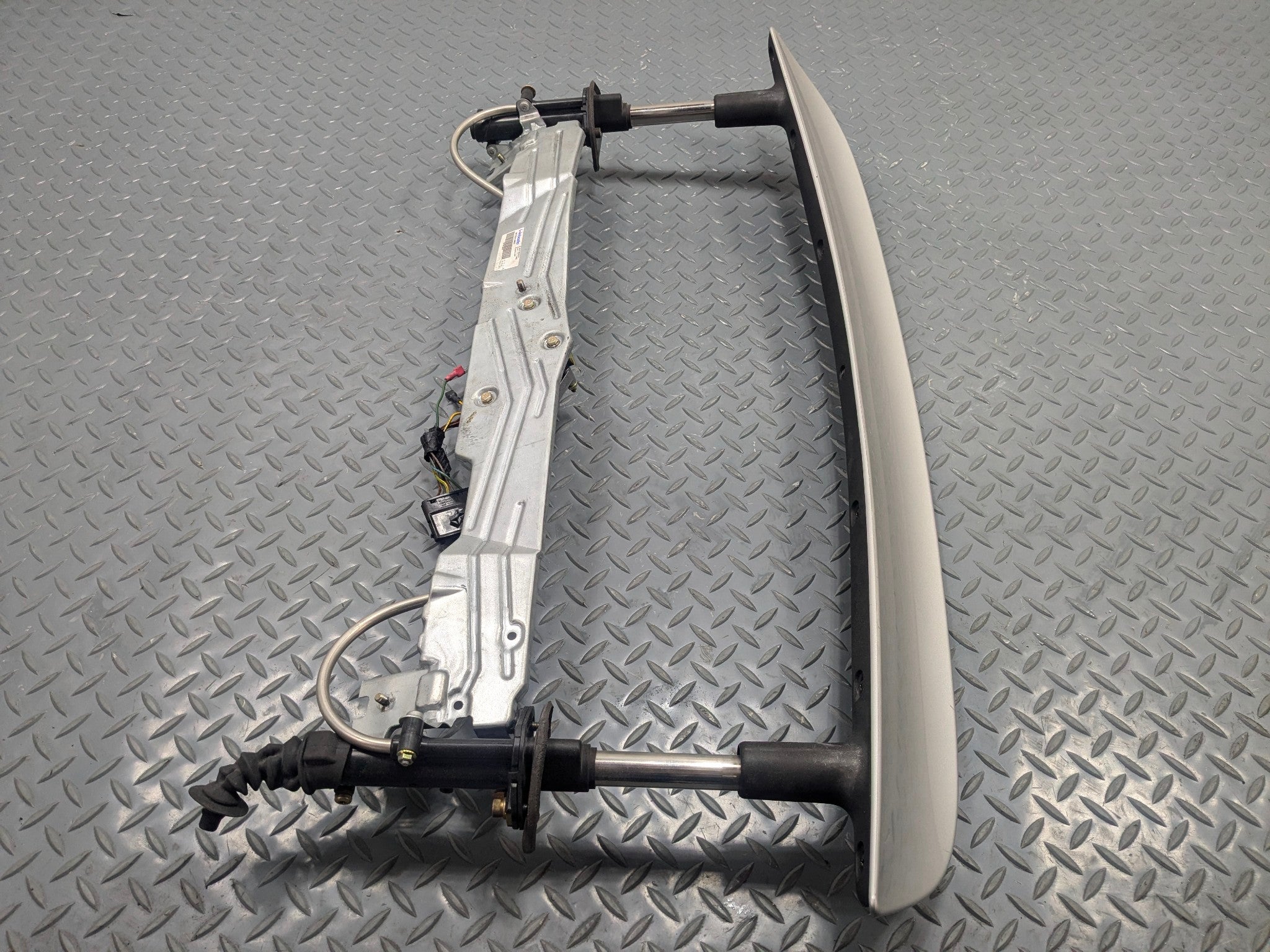 2006 - 2008 OEM PORSCHE CAYMAN CONVERTIBLE REAR SPOILER WING AND LIFT MECHANISM