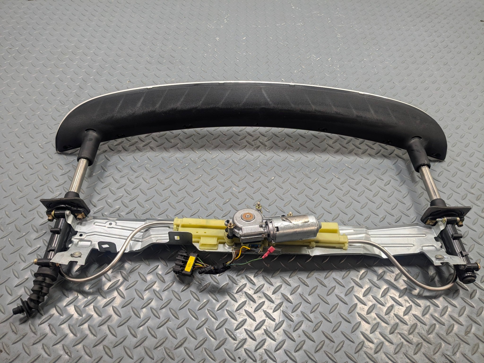2006 - 2008 OEM PORSCHE CAYMAN CONVERTIBLE REAR SPOILER WING AND LIFT MECHANISM