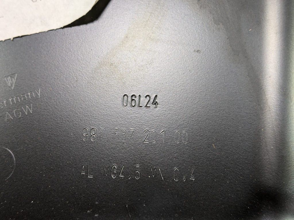 2006 - 2008 OEM PORSCHE CAYMAN LEFT DRIVER SIDE DOOR INNER CLOSEOUT COVER PANEL