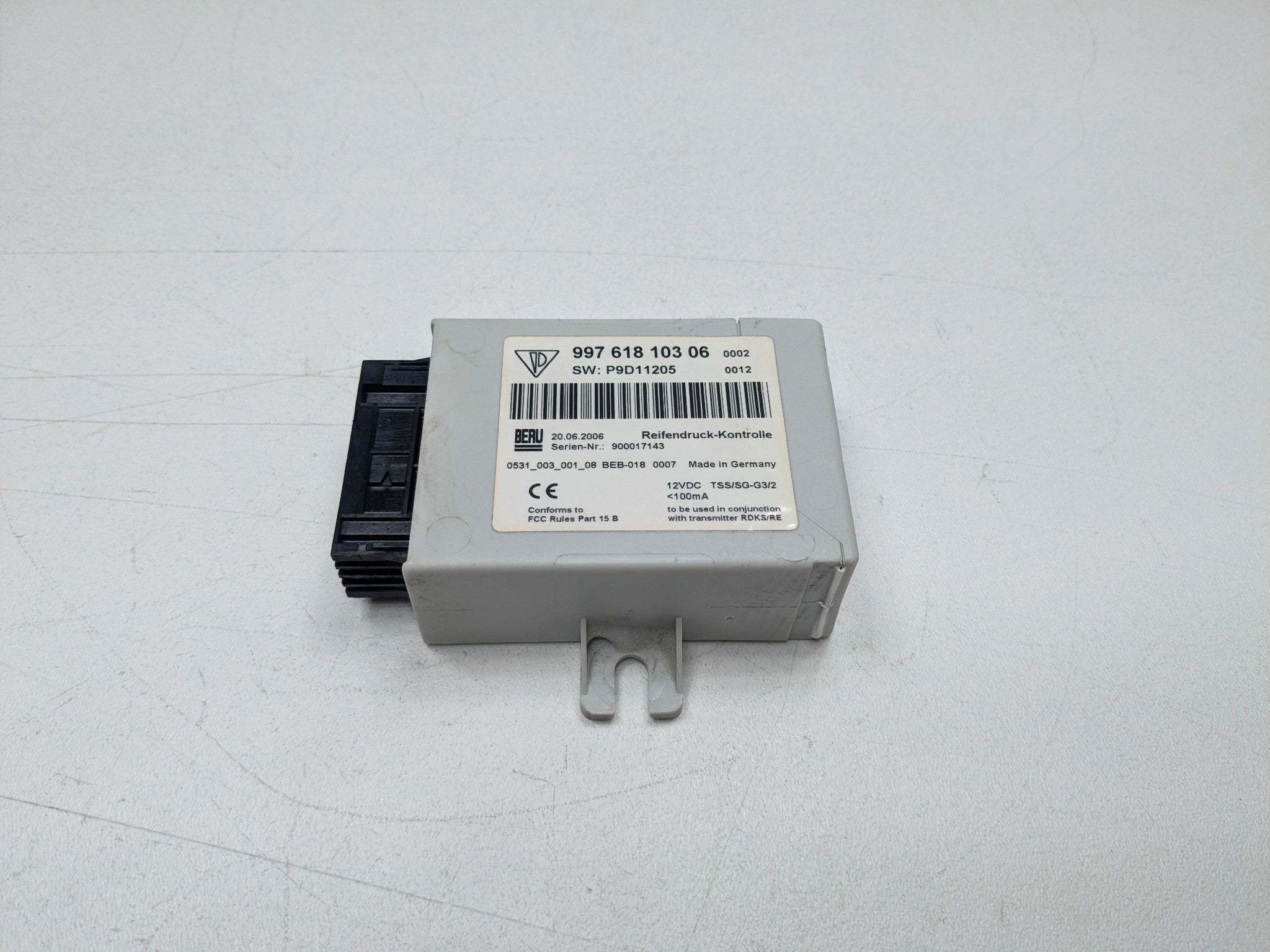 2006 - 2008 OEM PORSCHE CAYMAN TPMS TIRE PRESSURE CONTROL MODULE
