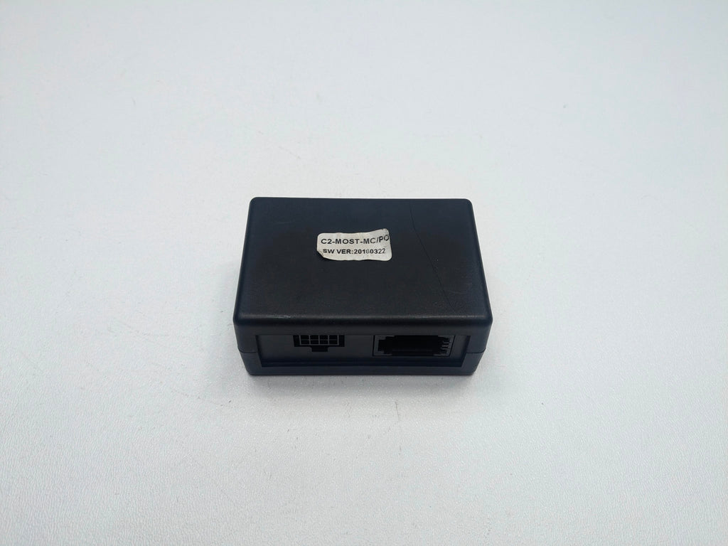 06 - 08 OEM PORSCHE CAYMAN AUX CAR OPTICAL FIBER DECODER BOX AMPLIFIER ADAPTER