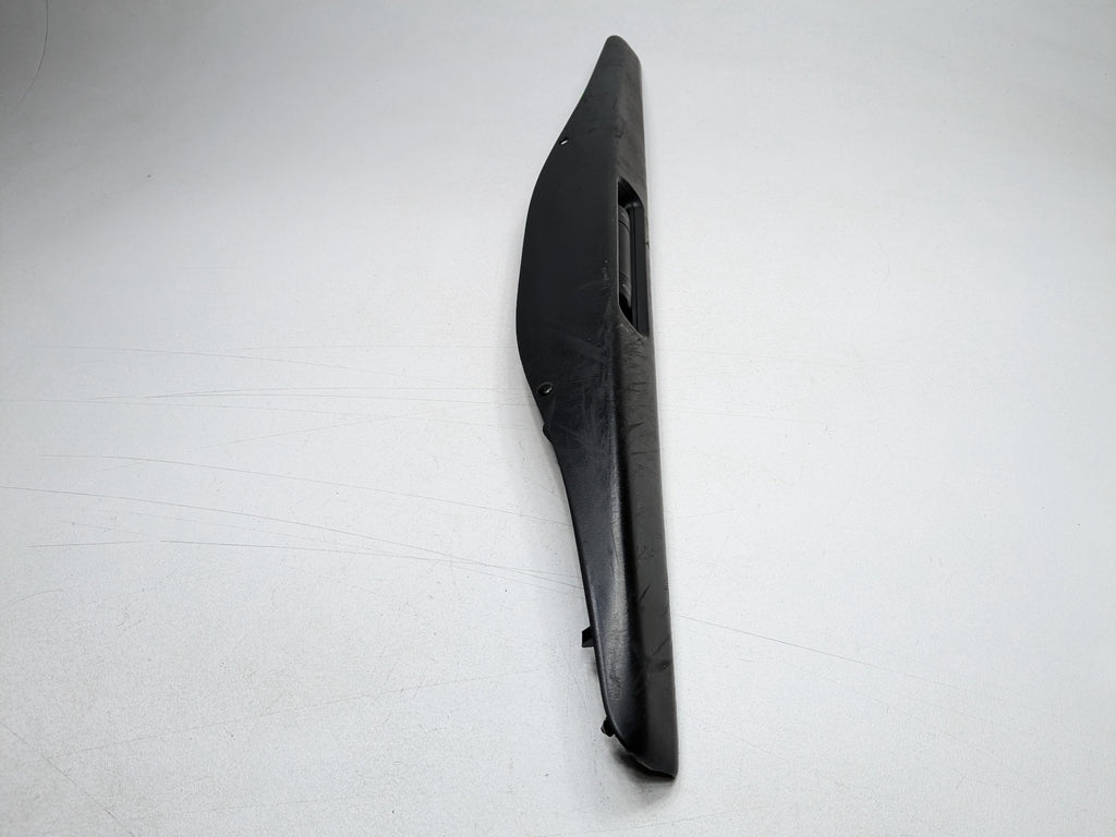 06 - 08 OEM PORSCHE CAYMAN LEFT DOOR SILL TRIM WITH HOOD TRUNK RELEASE SWITCH