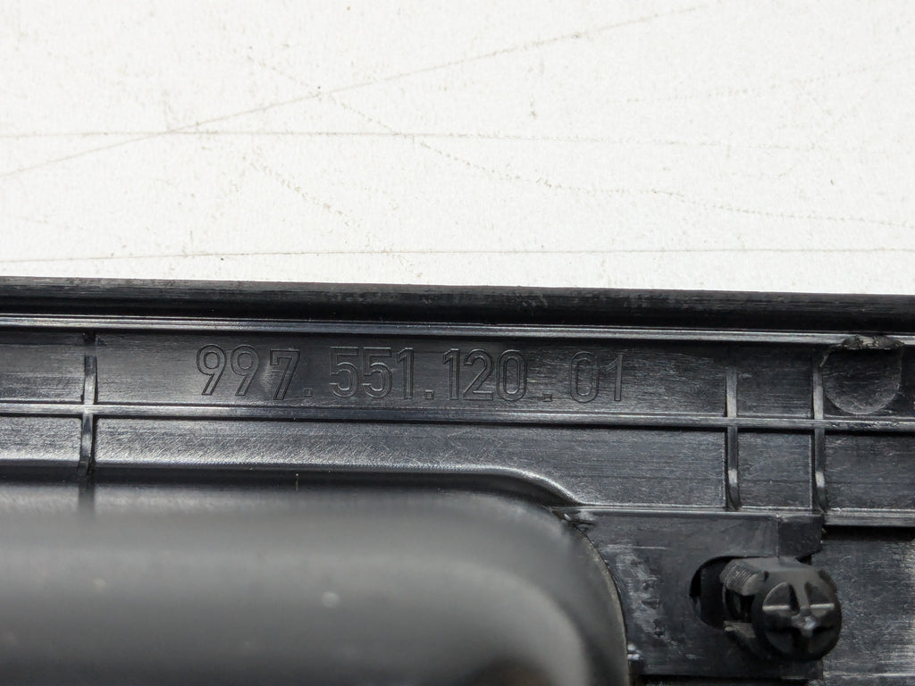 2006 - 2008 OEM PORSCHE CAYMAN RIGHT SIDE DOOR SILL COVER TRIM WITH STORAGE