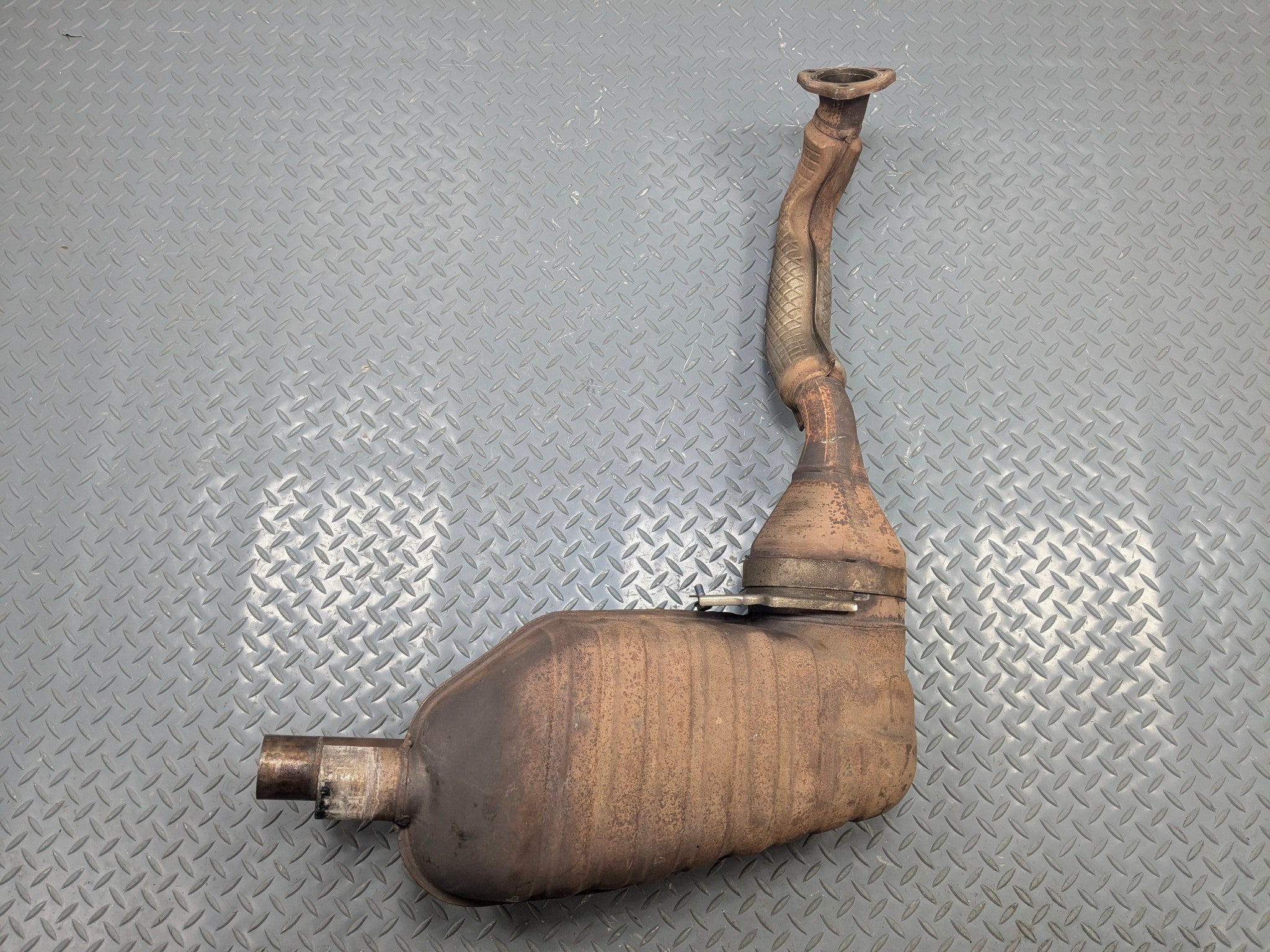 2006 - 2008 OEM PORSCHE CAYMAN REAR LEFT DRIVER SIDE EXHAUST SILENCER MUFFLER
