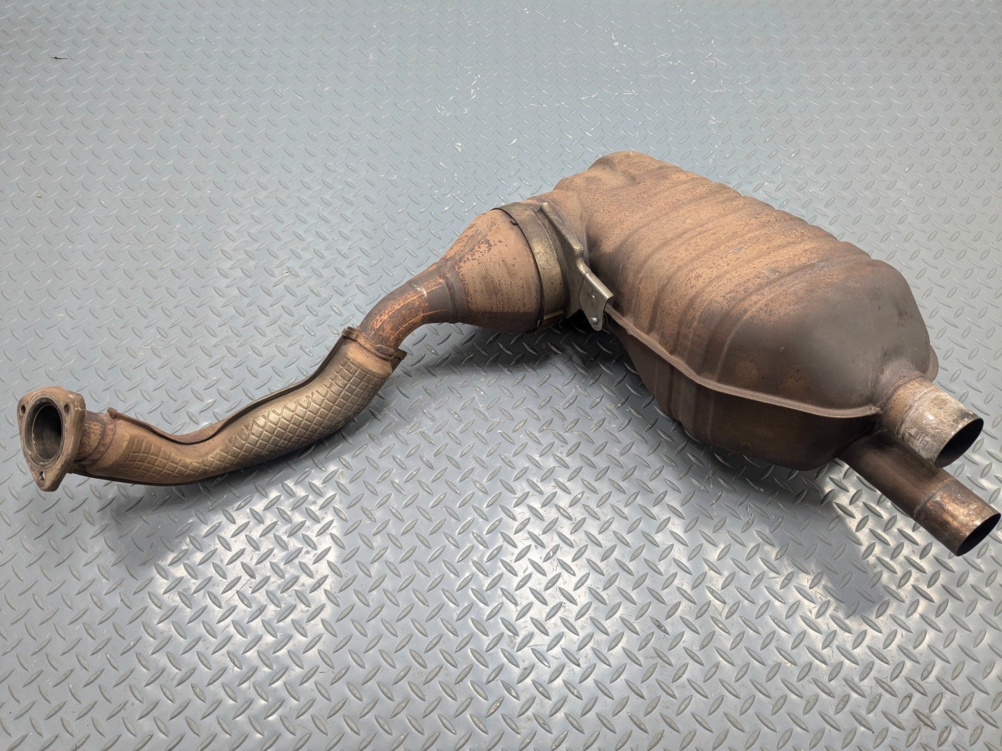 2006 - 2008 OEM PORSCHE CAYMAN REAR LEFT DRIVER SIDE EXHAUST SILENCER MUFFLER