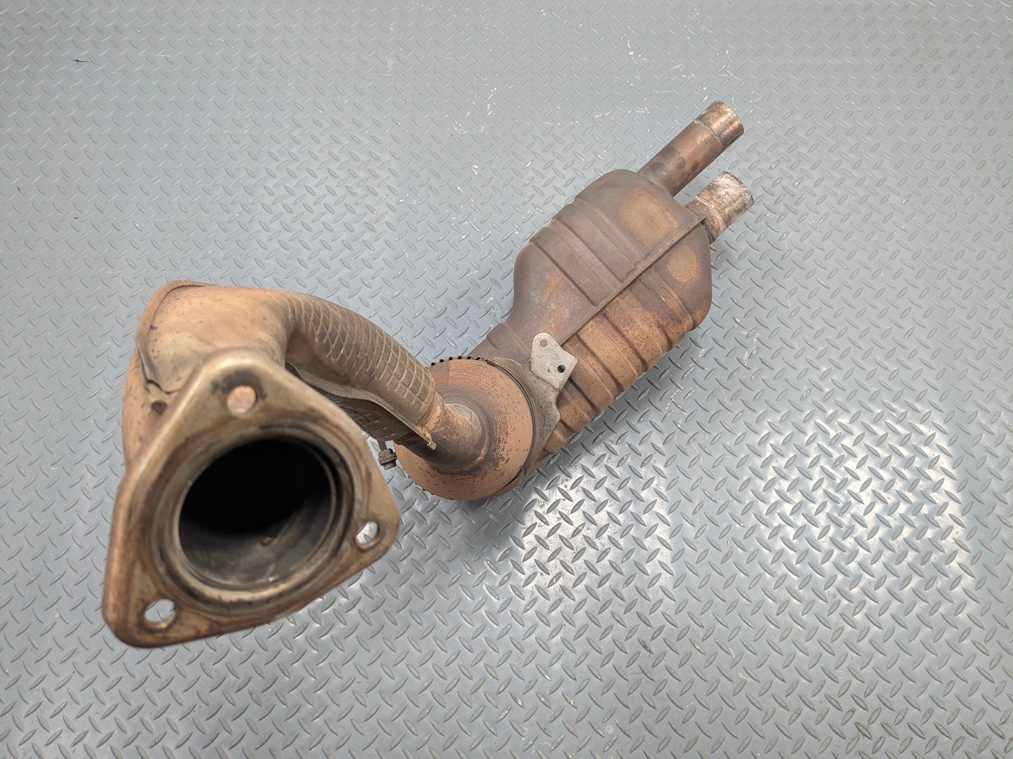 06 - 08 OEM PORSCHE CAYMAN REAR RIGHT PASSENGER SIDE EXHAUST SILENCER MUFFLER