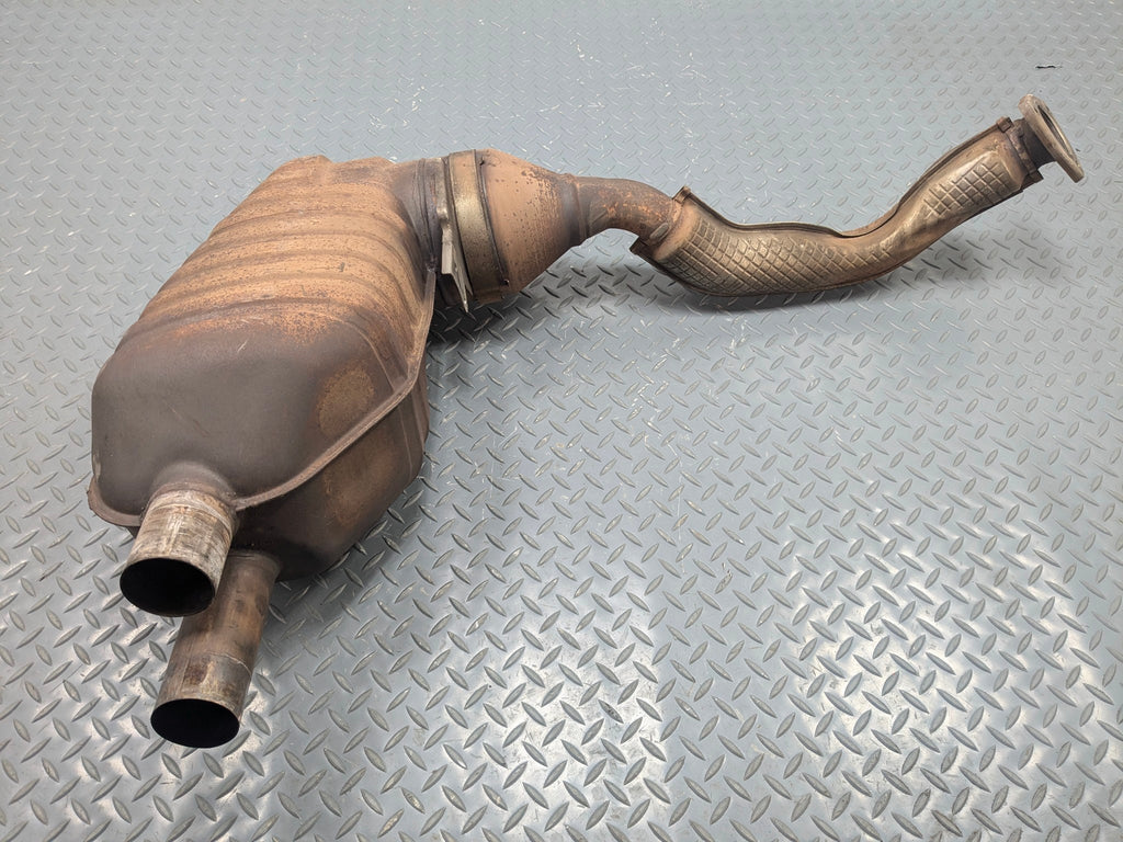 06 - 08 OEM PORSCHE CAYMAN REAR RIGHT PASSENGER SIDE EXHAUST SILENCER MUFFLER