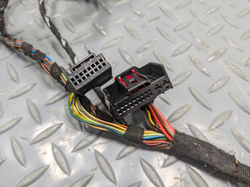 2006 - 2008 OEM PORSCHE CAYMAN LEFT DRIVER DOOR WIRING HARNESS