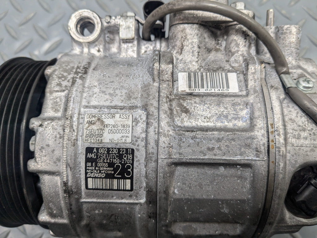 09 - 11 OEM MERCEDES-BENZ ML63 AC AIR CONDITIONING COMPRESSOR PUMP