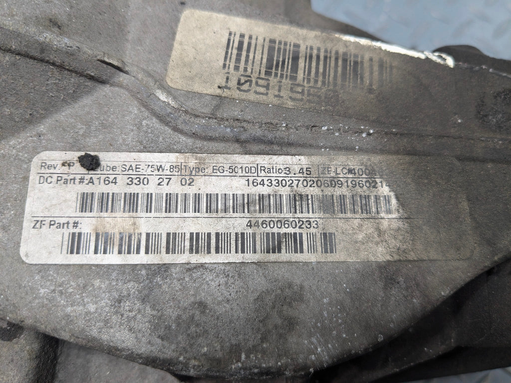 2009 - 2011 OEM MERCEDES-BENZ ML63 AWD FRONT DIFFERENTIAL CARRIER ASSEMBLY