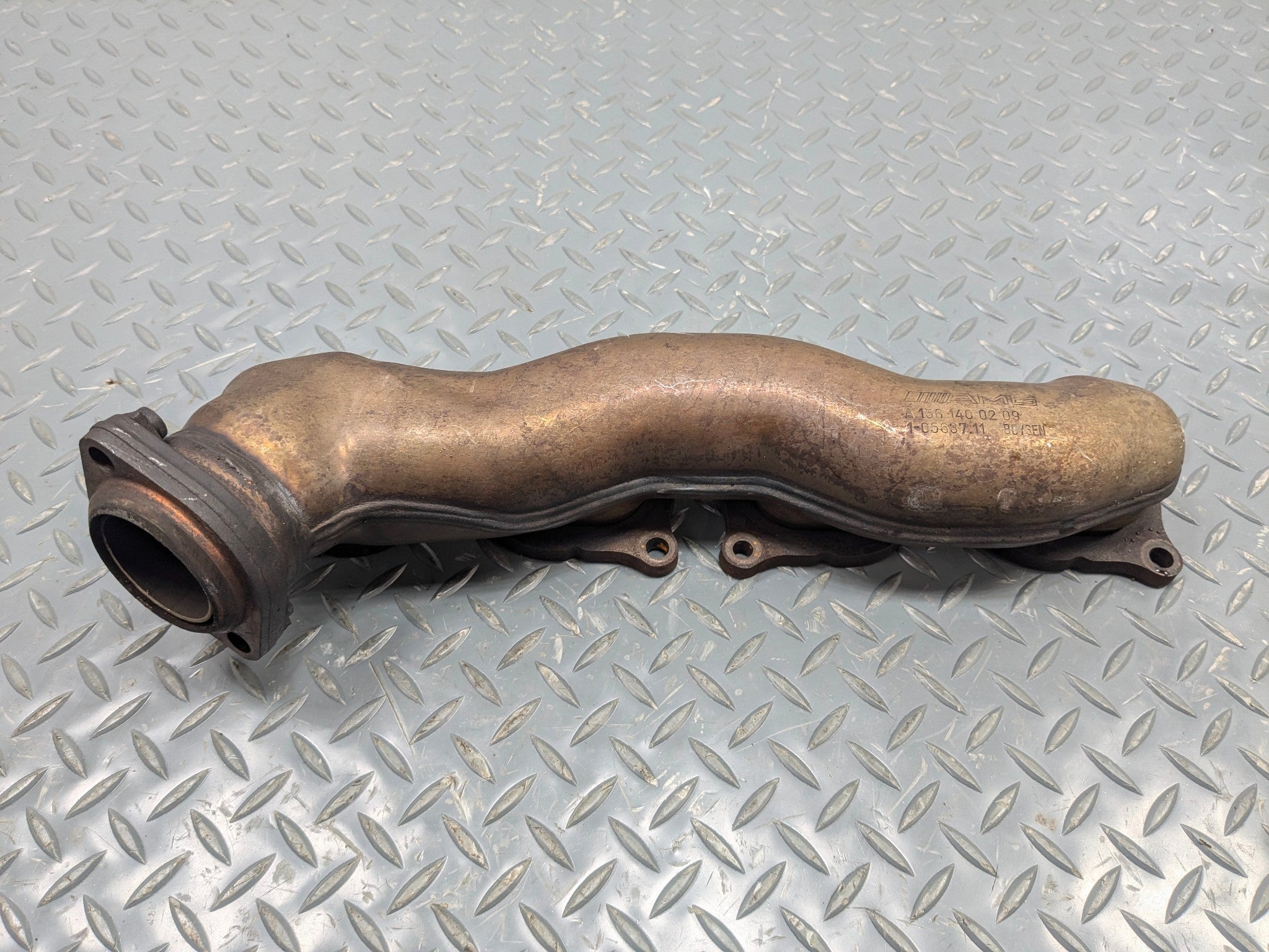2009 - 2011 OEM MERCEDES-BENZ ML63 PASSENGER RIGHT EXHAUST MANIFOLD DOWNPIPE