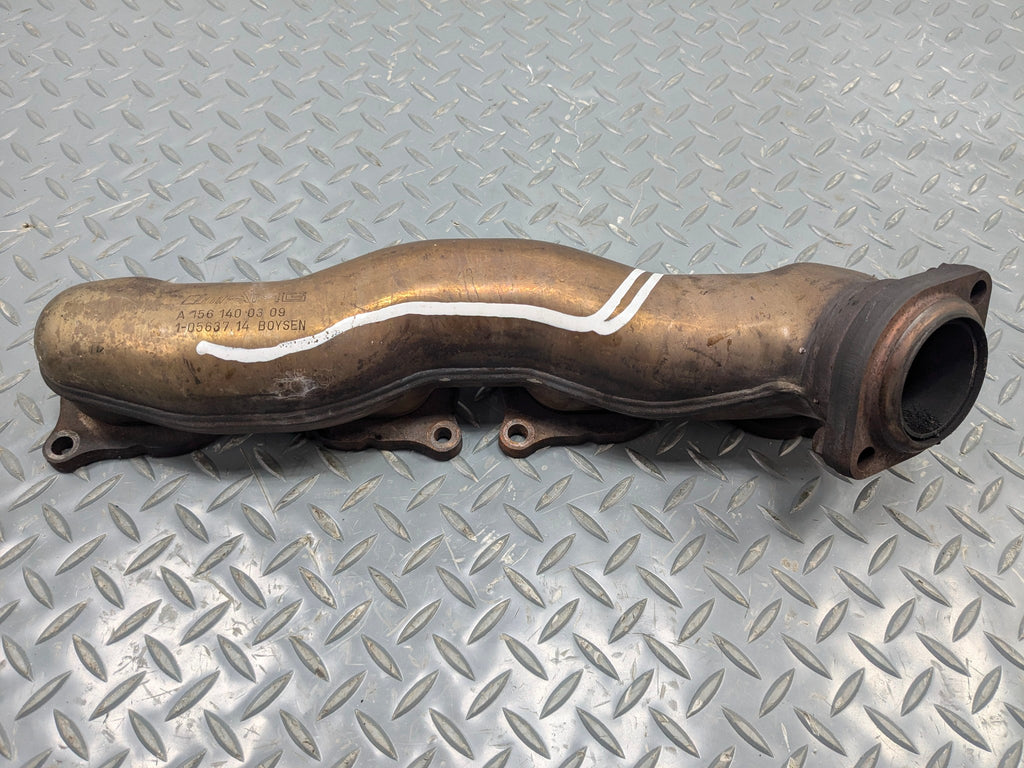 2009 - 2011 OEM MERCEDES-BENZ ML63 DRIVER LEFT EXHAUST MANIFOLD DOWNPIPE
