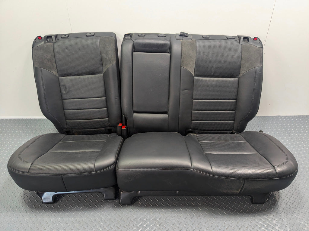 2009 - 2011 OEM MERCEDES-BENZ ML63 REARBACK SEAT BLACK LEATHER ASSEMBLY