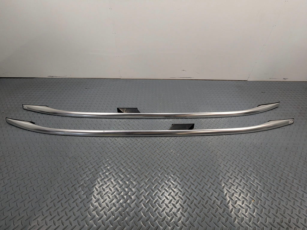 09 - 11 OEM MERCEDES-BENZ ML63 BAGGAGE LUGGAGE ROOF RACK RAIL CROSSBAR SILVER