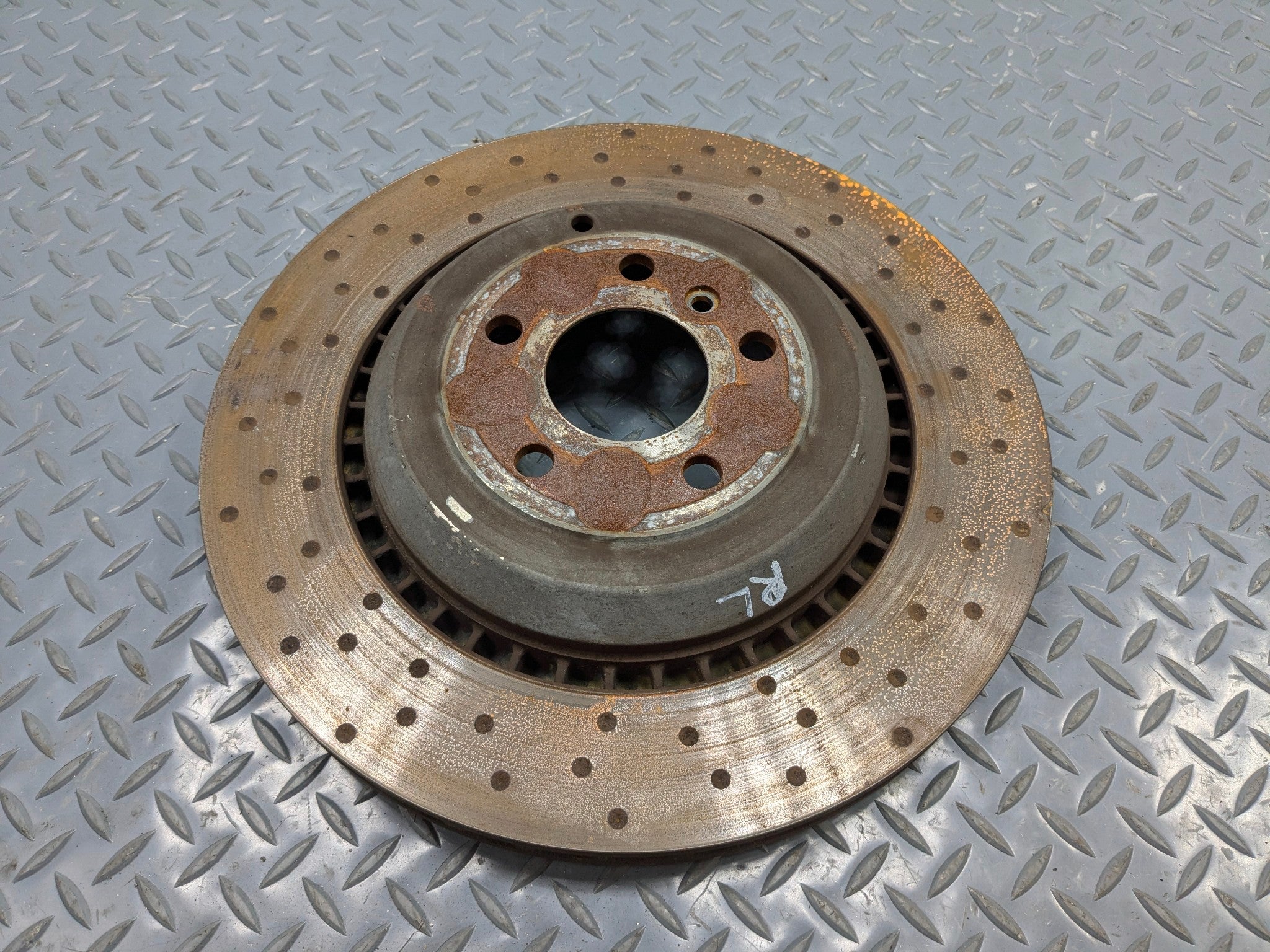 2009 - 2011 OEM MERCEDES-BENZ ML63 REAR LEFT BRAKE ROTORS DISC