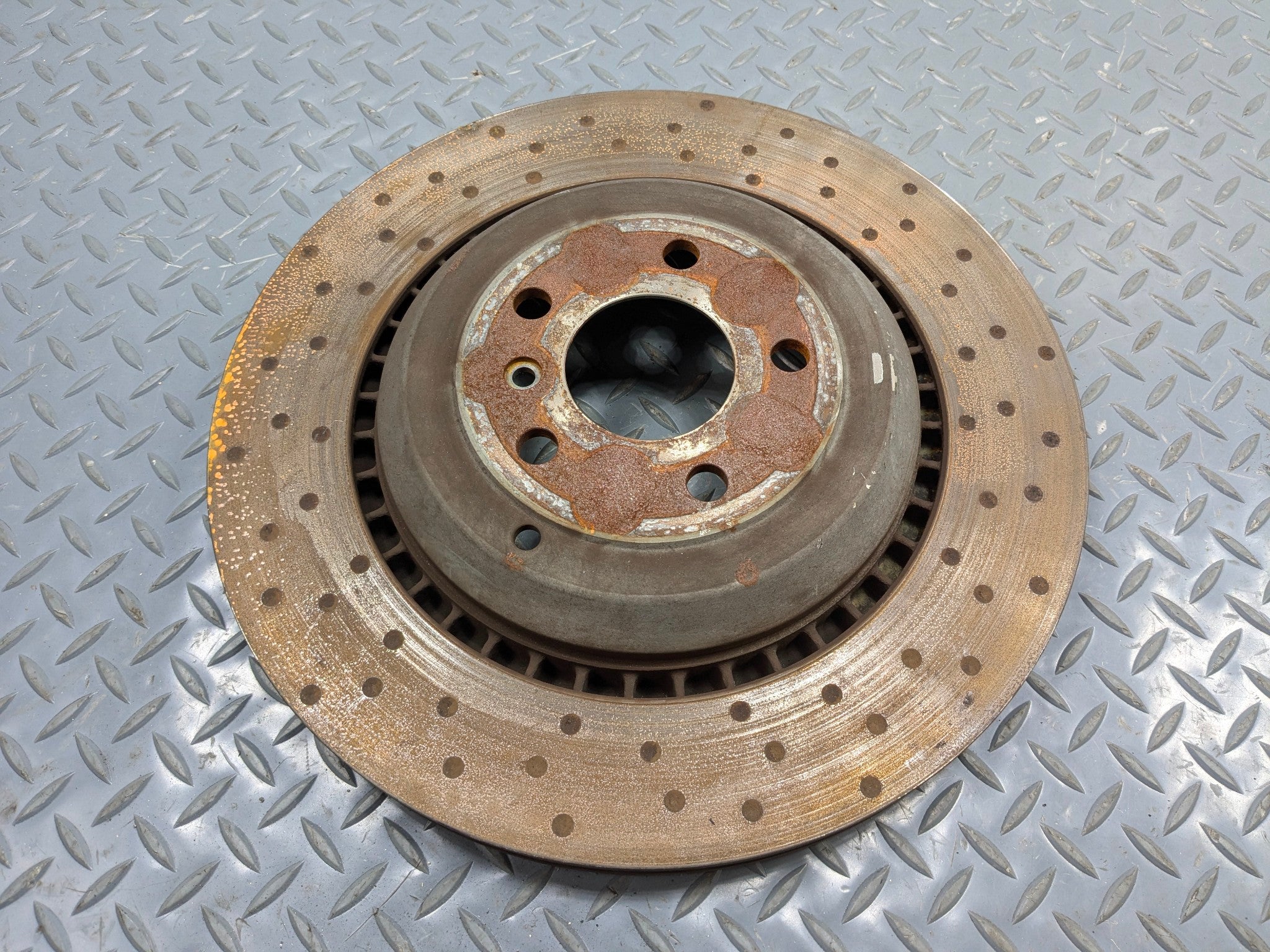2009 - 2011 OEM MERCEDES-BENZ ML63 REAR LEFT BRAKE ROTORS DISC