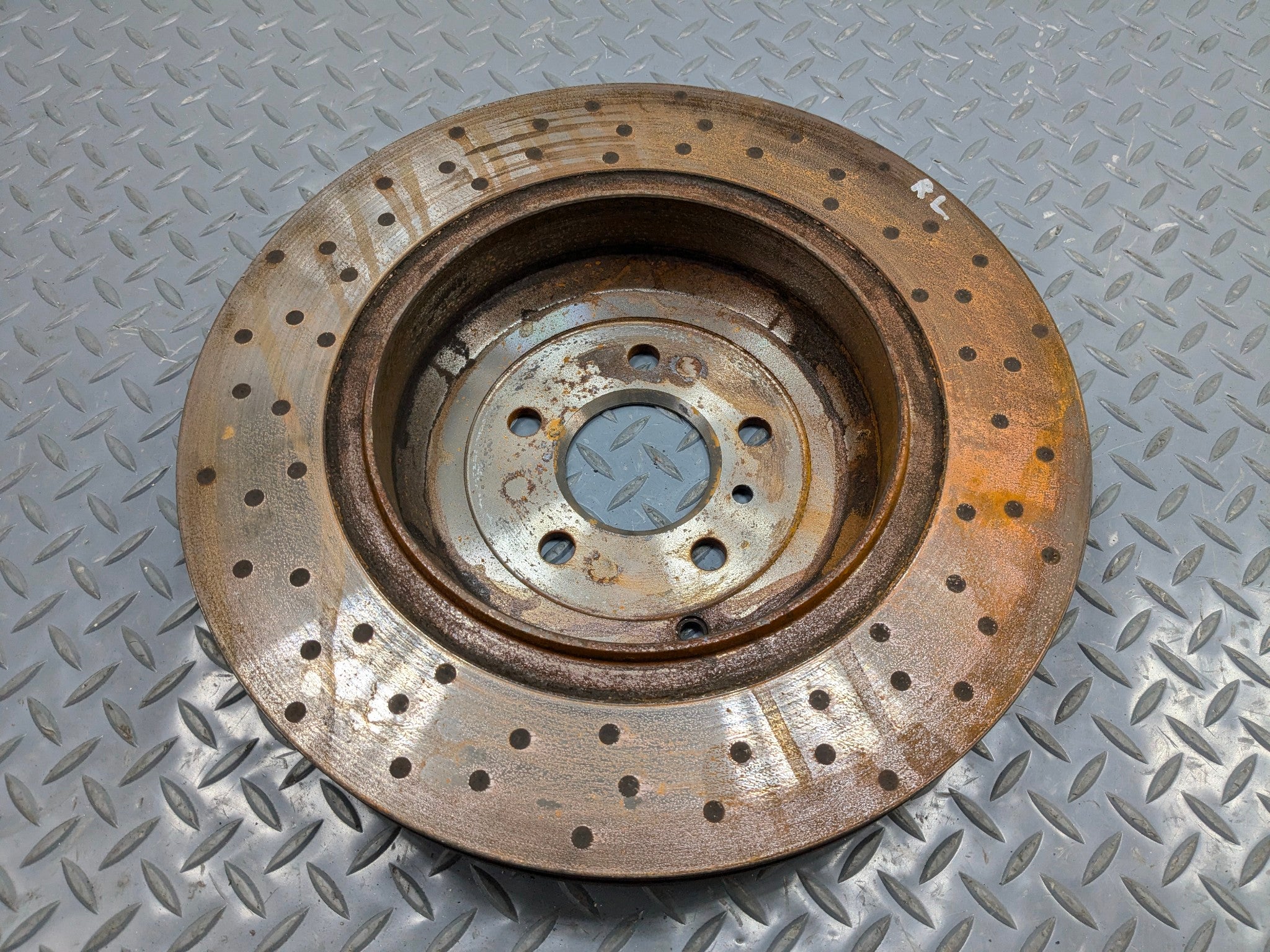 2009 - 2011 OEM MERCEDES-BENZ ML63 REAR LEFT BRAKE ROTORS DISC
