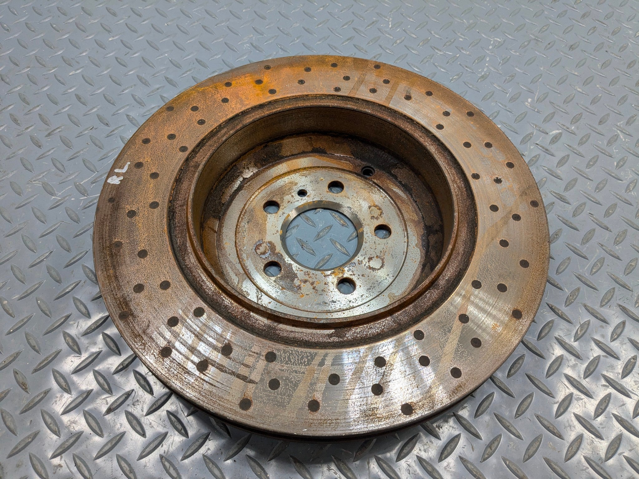 2009 - 2011 OEM MERCEDES-BENZ ML63 REAR LEFT BRAKE ROTORS DISC