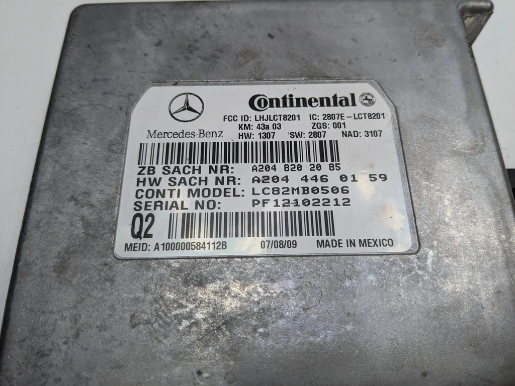 2009 - 2011 OEM MERCEDES-BENZ ML63 VOICE LANGUAGE COMMUNICATION CONTROL MODULE