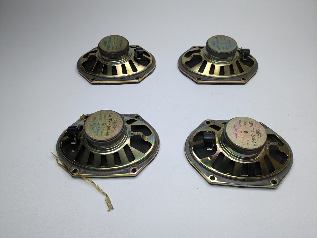 2004 - 2008 OEM FORD F150 FRONT AND REAR AUDIO SOUND SYSTEM SPEAKER SET