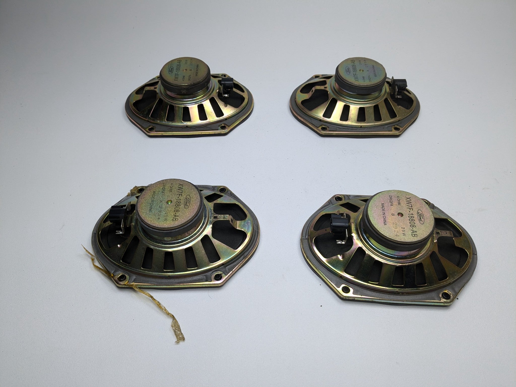 2004 - 2008 OEM FORD F150 FRONT AND REAR AUDIO SOUND SYSTEM SPEAKER SET