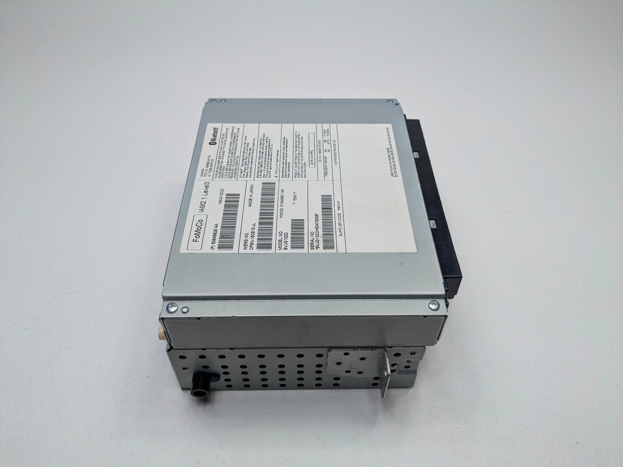 2013 - 2015 OEM JAGUAR XJ RADIO STEREO AUDIO NAVIGATION RECEIVER CONTROL UNIT