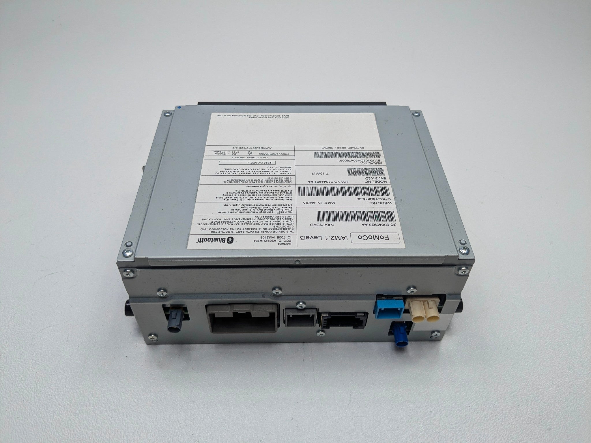 2013 - 2015 OEM JAGUAR XJ RADIO STEREO AUDIO NAVIGATION RECEIVER CONTROL UNIT