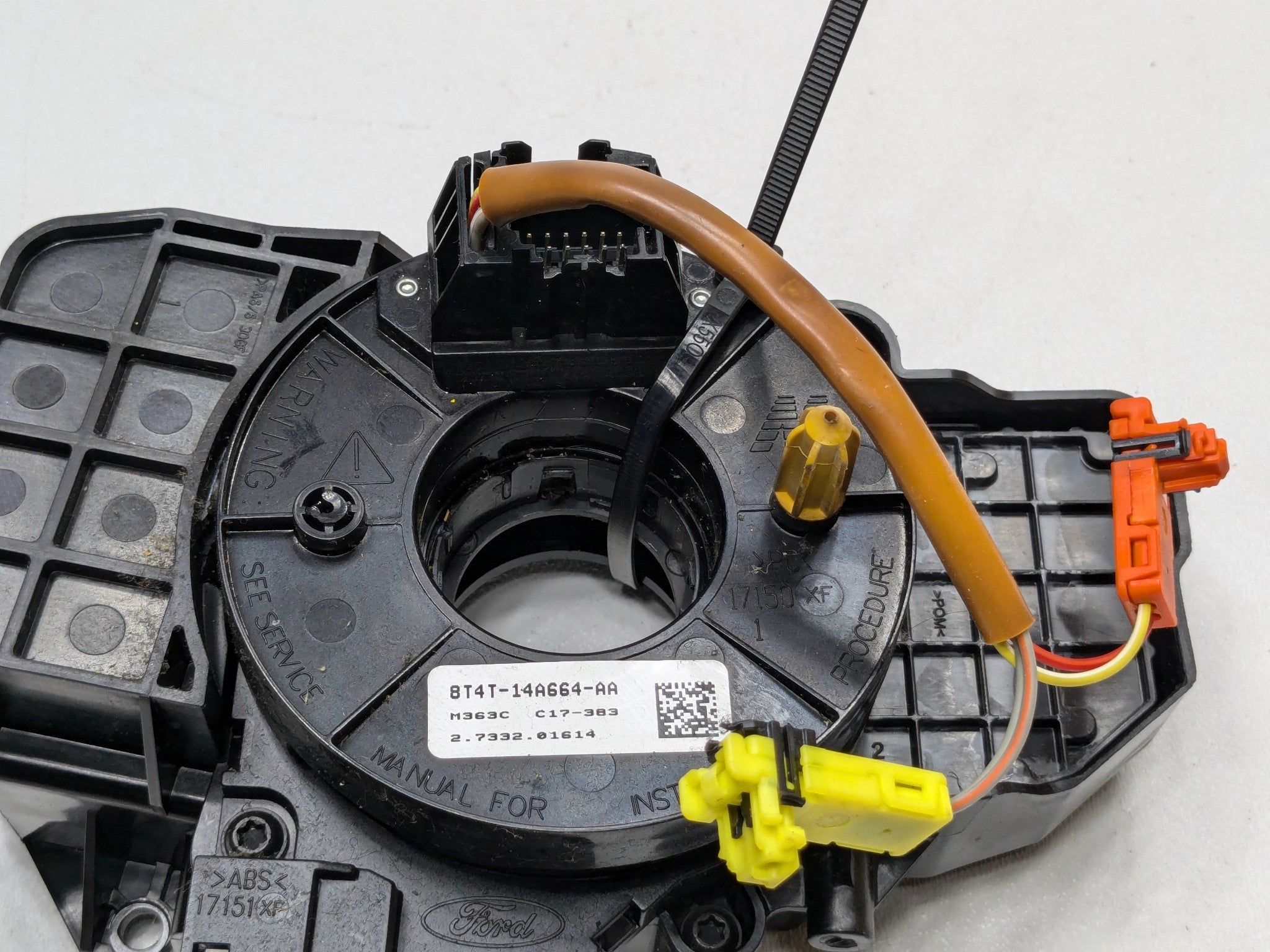 07 - 10 OEM LINCOLN MKX CLOCKSPRING WITH WINDSHIELD WIPER LEVER SWITCH ASSEMBLY