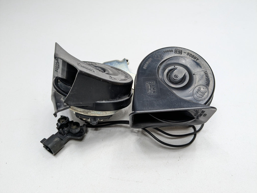 07 - 10 OEM LINCOLN MKX HIGH AND LOW NOTE TONE FREQUENCY PITCH SIGNAL HORN SET