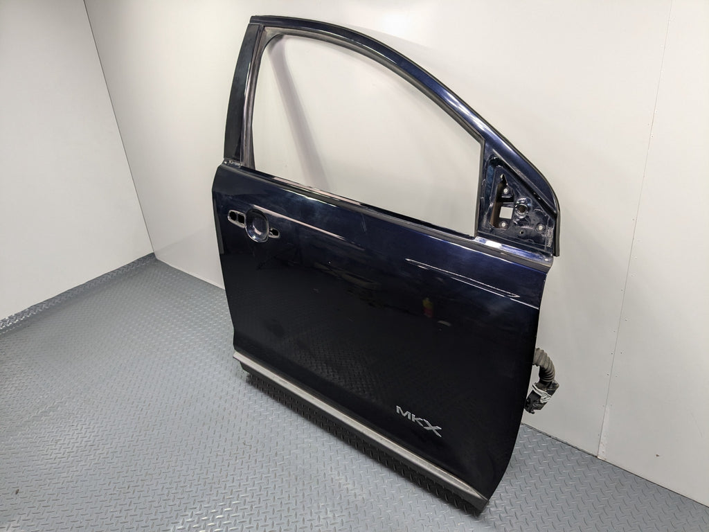 07 - 10 OEM LINCOLN MKX FRONT RIGHT PASSENGER SIDE DOOR SHELL PANEL METALIC BLUE