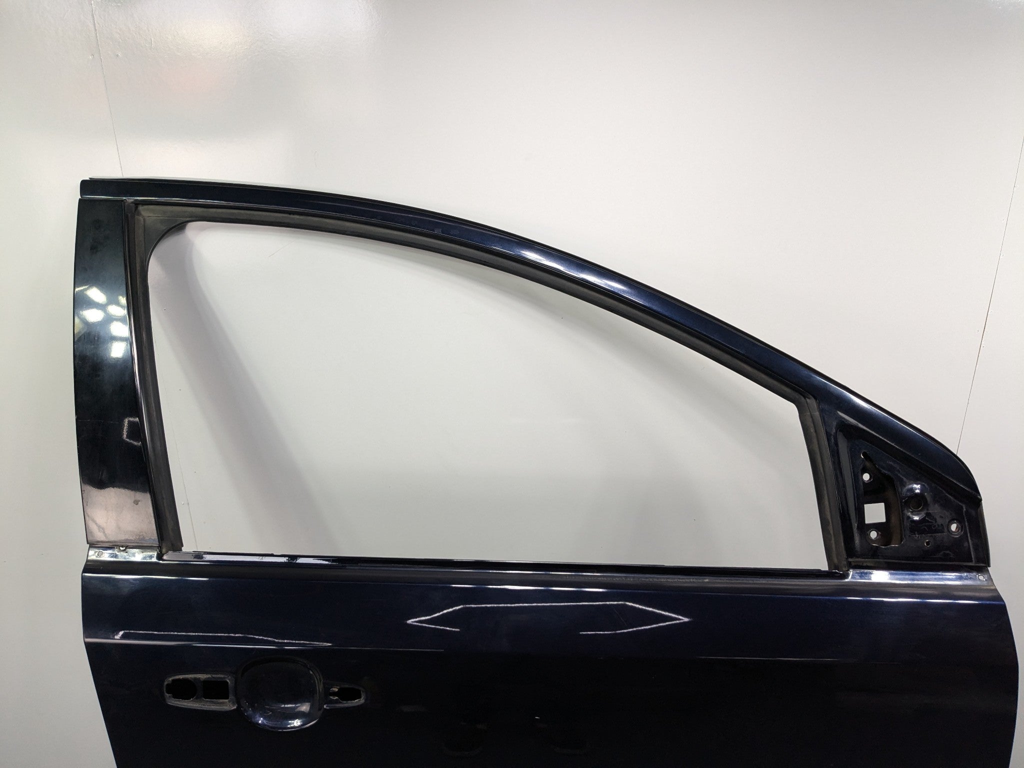 07 - 10 OEM LINCOLN MKX FRONT RIGHT PASSENGER SIDE DOOR SHELL PANEL METALIC BLUE