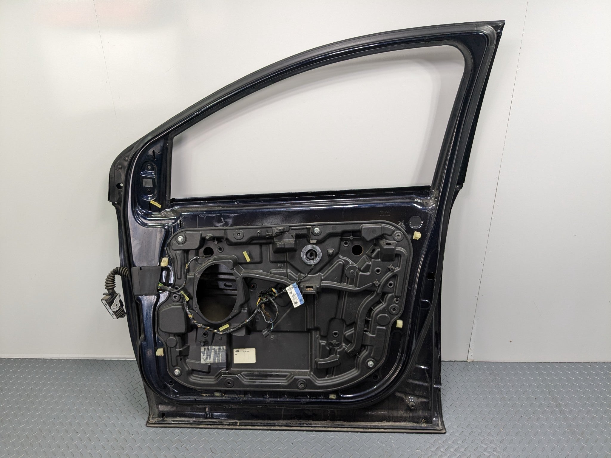 07 - 10 OEM LINCOLN MKX FRONT RIGHT PASSENGER SIDE DOOR SHELL PANEL METALIC BLUE