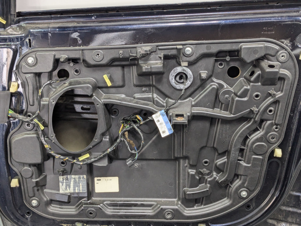 07 - 10 OEM LINCOLN MKX FRONT RIGHT PASSENGER SIDE DOOR SHELL PANEL METALIC BLUE