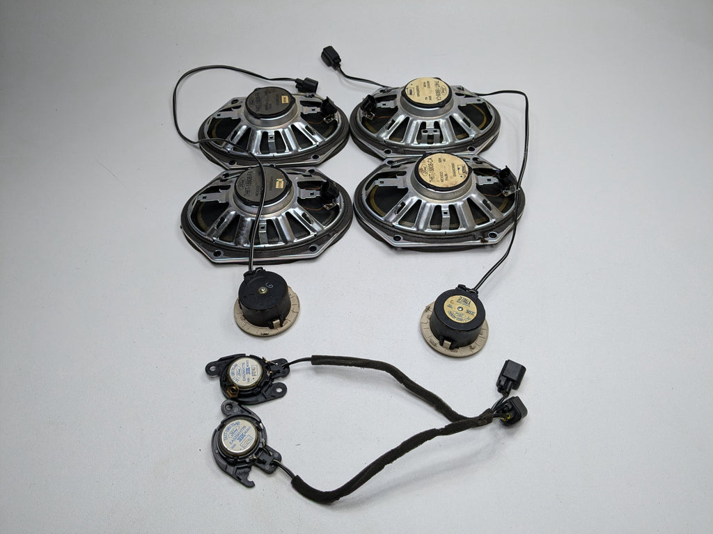 2007 - 2010 OEM LINCOLN MKX FRONT AND REAR AUDIO SOUND SYSTEM SPEAKER SETS OF 8
