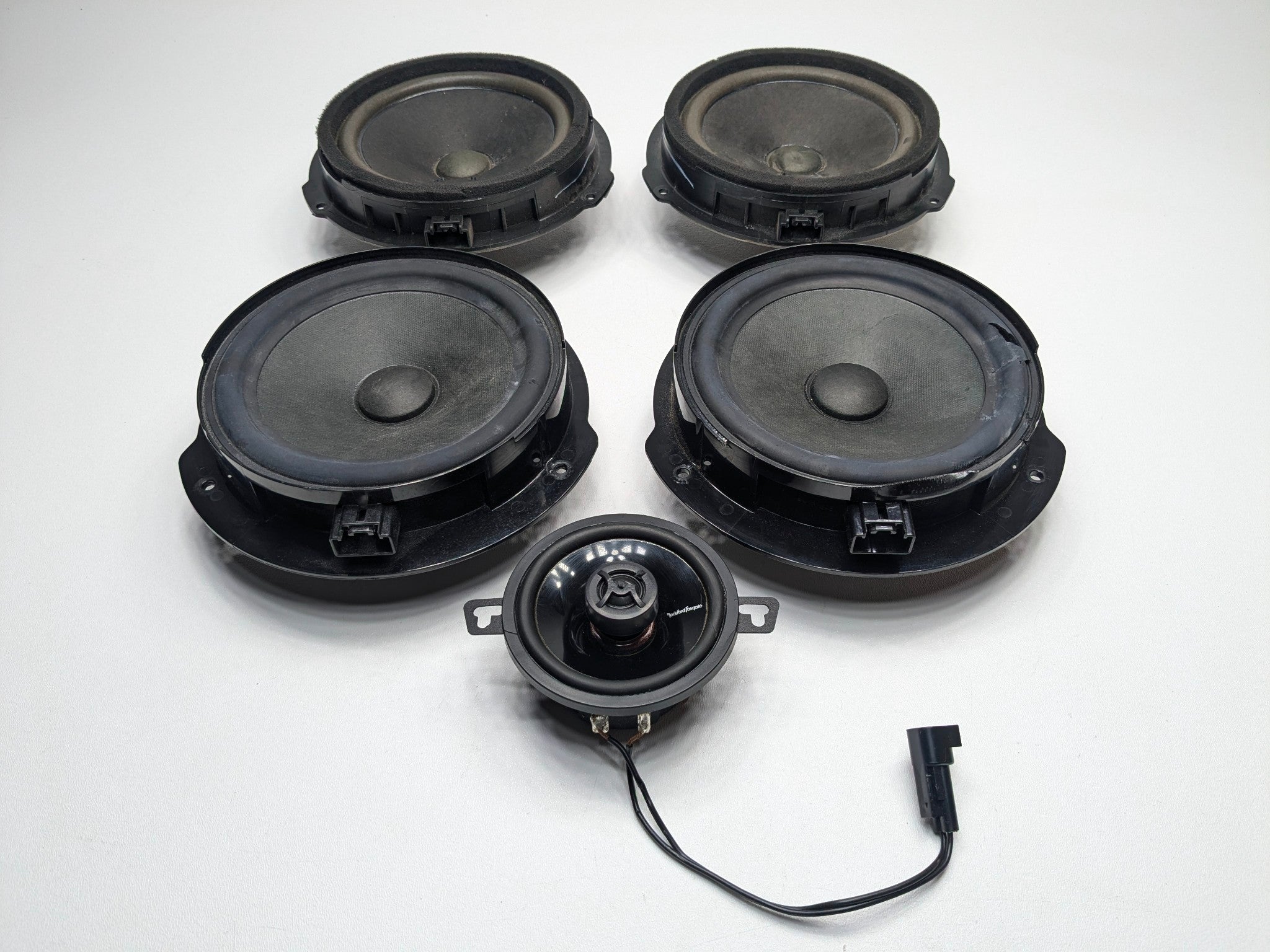 2013 - 2016 OEM LINCOLN MKZ FRONT AND REAR AUDIO SOUND SYSTEM SPEAKER SET