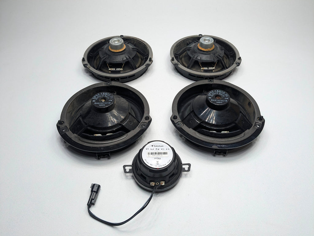 2013 - 2016 OEM LINCOLN MKZ FRONT AND REAR AUDIO SOUND SYSTEM SPEAKER SET