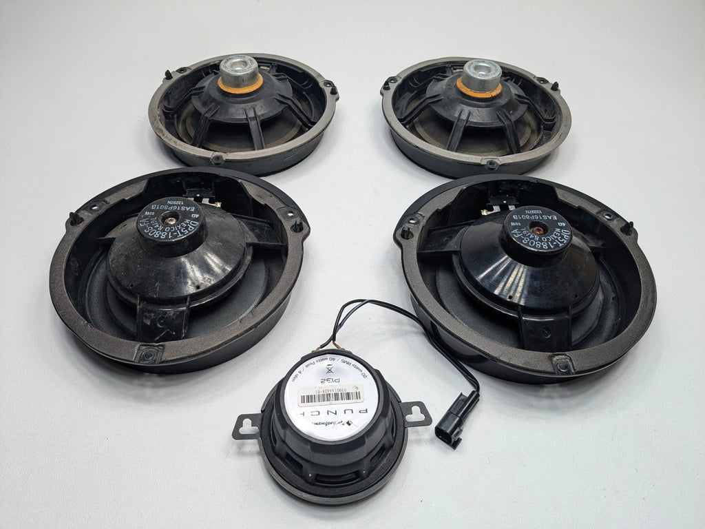 2013 - 2016 OEM LINCOLN MKZ FRONT AND REAR AUDIO SOUND SYSTEM SPEAKER SET