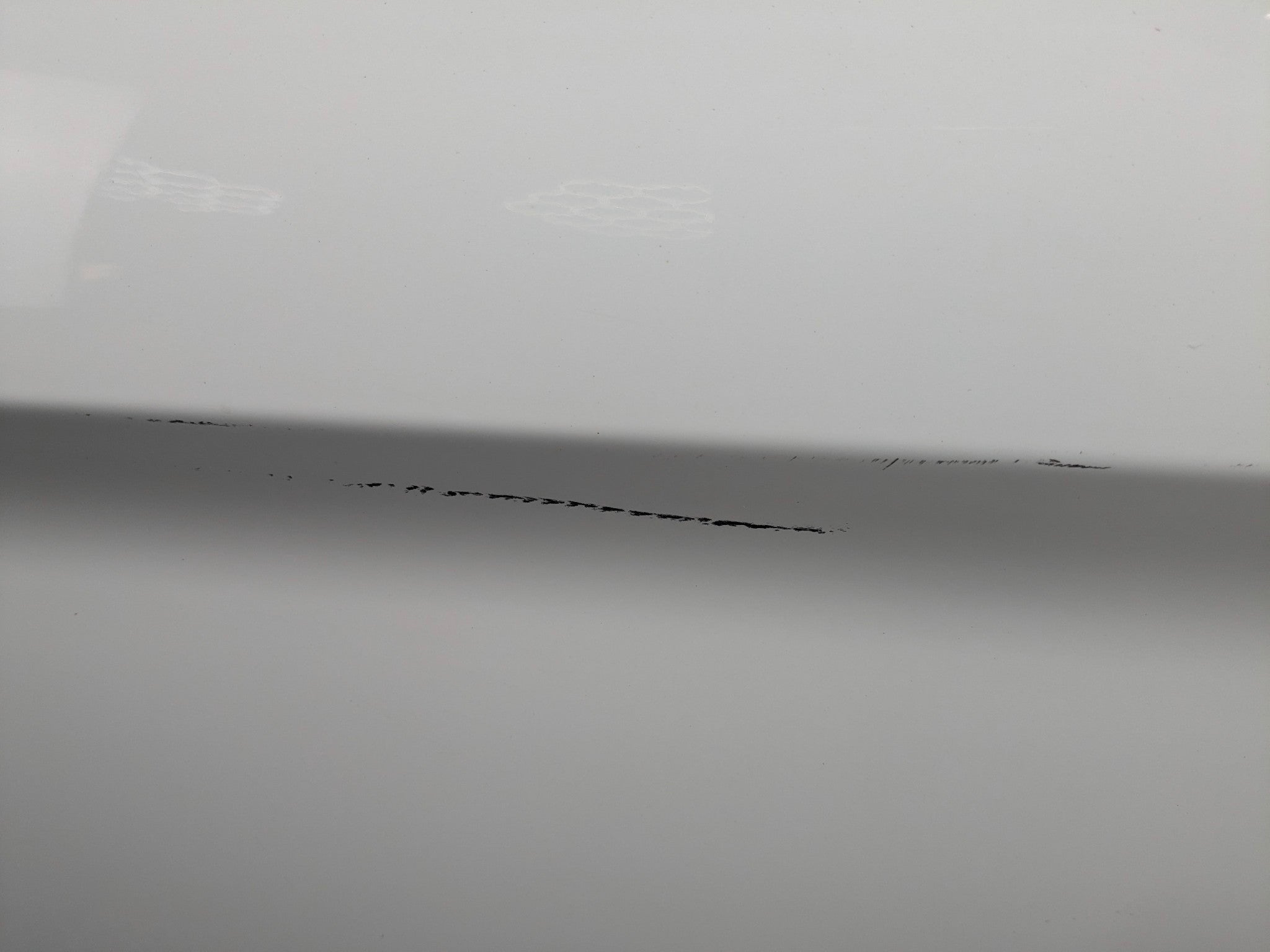 2011 - 2015 OEM FORD EXPLORER REAR LEFT DRIVER SIDE DOOR SHELL PANEL WHITE