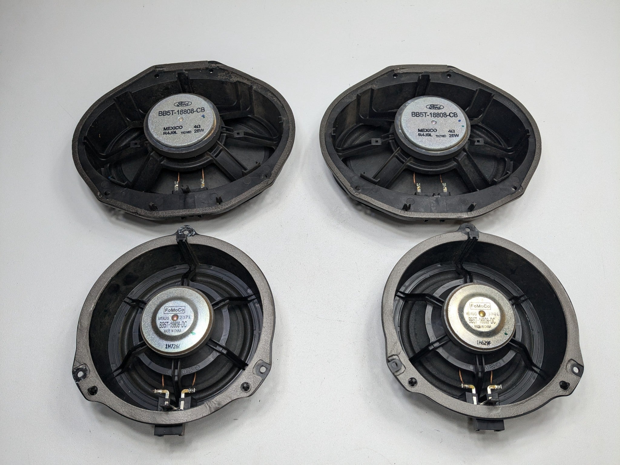 2011 - 2015 OEM FORD EXPLORER FRONT AND REAR AUDIO SOUND SYSTEM SPEAKER SET